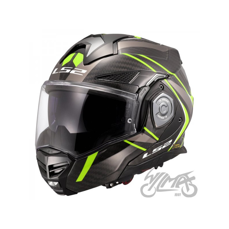 KASK LS2 FF901 ADVANT X C FUTURE II HV YEL.-06 XXL