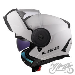 KASK LS2 FF902 SCOPE II SOLID WHITE S+PNLCK