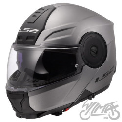 KASK LS2 FF902 SCOPE II SOLID TITANIUM XL+PNLCK