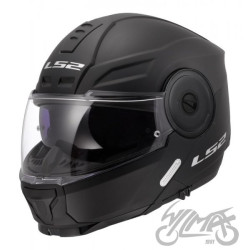 KASK LS2 FF902 SCOPE II SOLID MATT BLACK XS+PNLCK