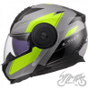 KASK LS2 FF902 SCOPE II DURIA GREY H-V YEL.-06 XXL