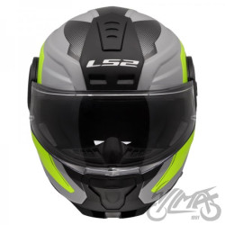 KASK LS2 FF902 SCOPE II DURIA GREY H-V YEL.-06 3XL