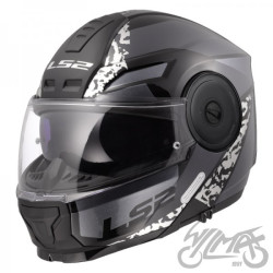 KASK LS2 FF902 SCOPE II OXYD BLACK TITAN XS+PNLCK