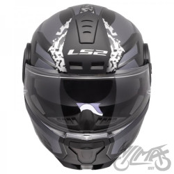 KASK LS2 FF902 SCOPE II OXYD BLACK TITAN XS+PNLCK