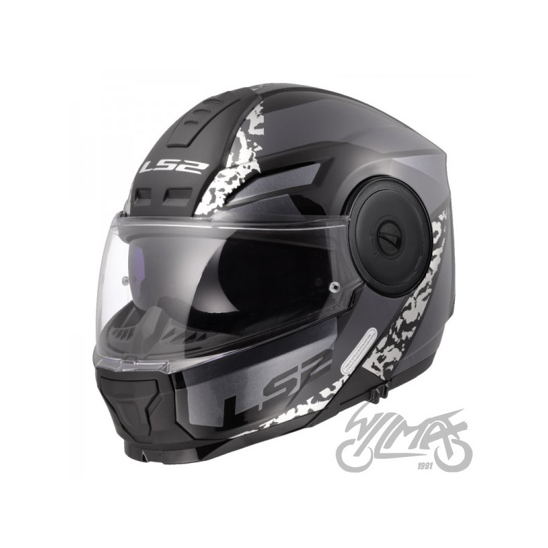 KASK LS2 FF902 SCOPE II OXYD BLACK TITANIUM-06 3XL