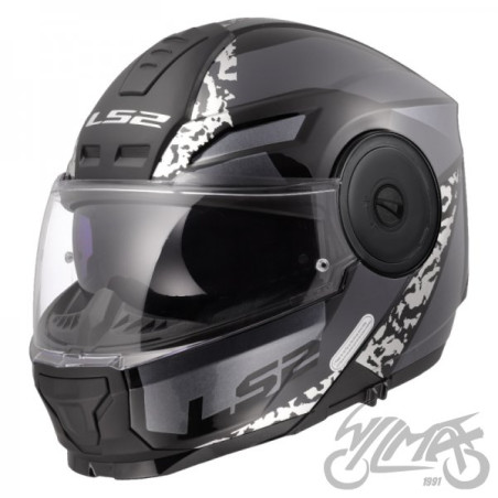 KASK LS2 FF902 SCOPE II OXYD BLACK TITANIUM-06 3XL
