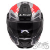 KASK LS2 FF902 SCOPE II OXYD GREY RED-06 L+PNLCK