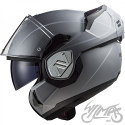 KASK LS2 FF906 ADVANT SPECIAL MATT SILVER XL
