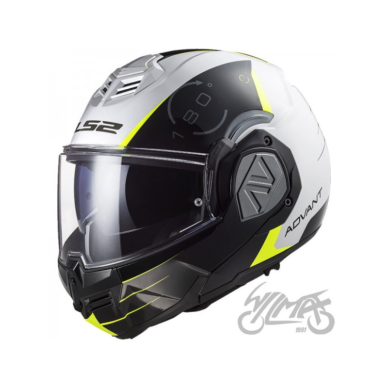 KASK LS2 FF906 ADVANT CODEX WHITE BLACK-06 S