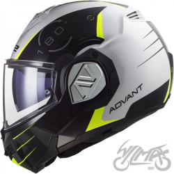 KASK LS2 FF906 ADVANT CODEX WHITE BLACK-06 S