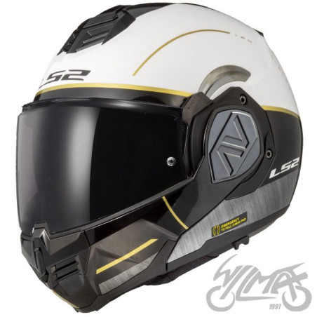 KASK LS2 FF906 ADVANT IRON MATT WH.BL. JEANS-06 M