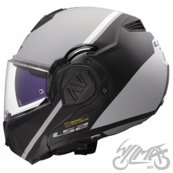 KASK LS2 FF906 ADVANT SWIPE GREY BLACK L