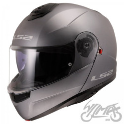 KASK LS2 FF908 STROBE II SOLID MATT TITANIUM-06 M
