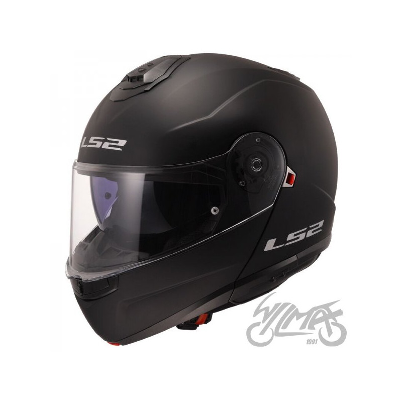 KASK LS2 FF908 STROBE II SOLID MATT BLACK-06 S