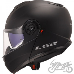 KASK LS2 FF908 STROBE II SOLID MATT BLACK-06 S