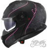 KASK LS2 FF908 STROBE II LUX M.BLACK PINK-06 XL