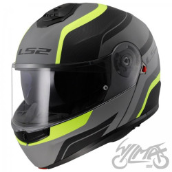 KASK LS2 FF908 STROBE II MONZA M.BL. H-V Y -06 3XL