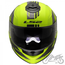 KASK LS2 FF908 STROBE II CODE H-V YEL. GREY-06 XS