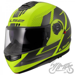 KASK LS2 FF908 STROBE II CODE H-V YEL. GREY-06 L