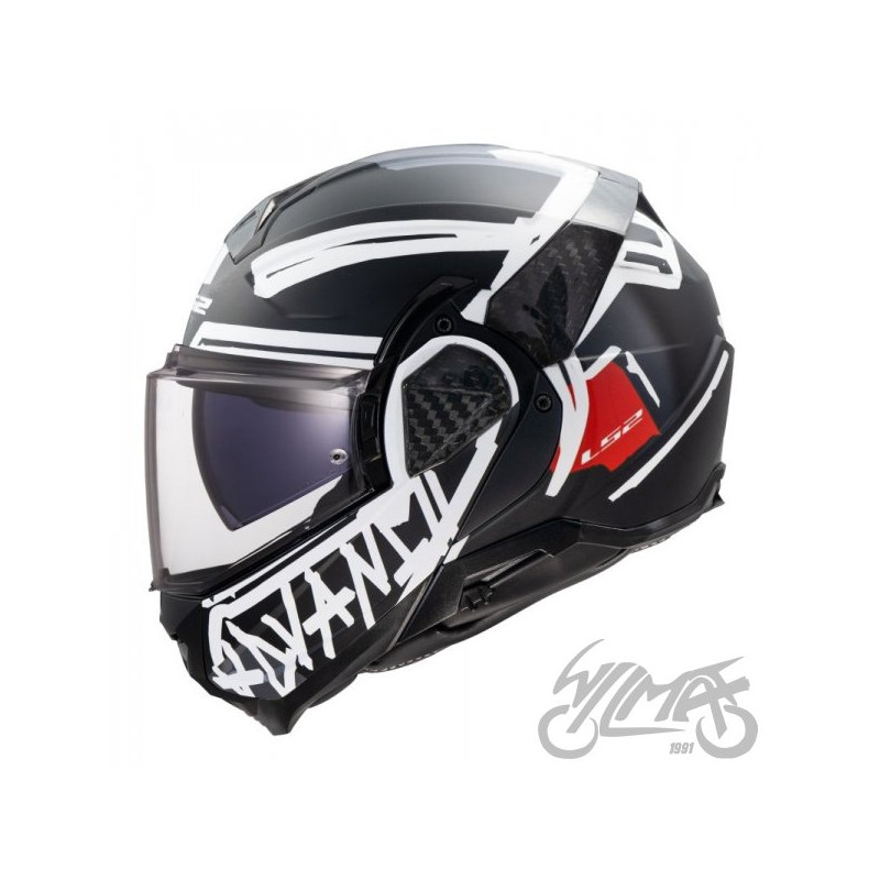 KASK LS2 FF910 ADVANT II TAPE BLACK 3XL
