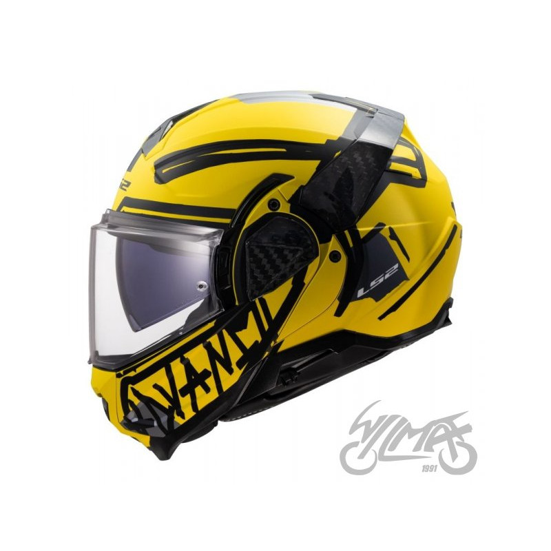 KASK LS2 FF910 ADVANT II TAPE YELLOW 3XL