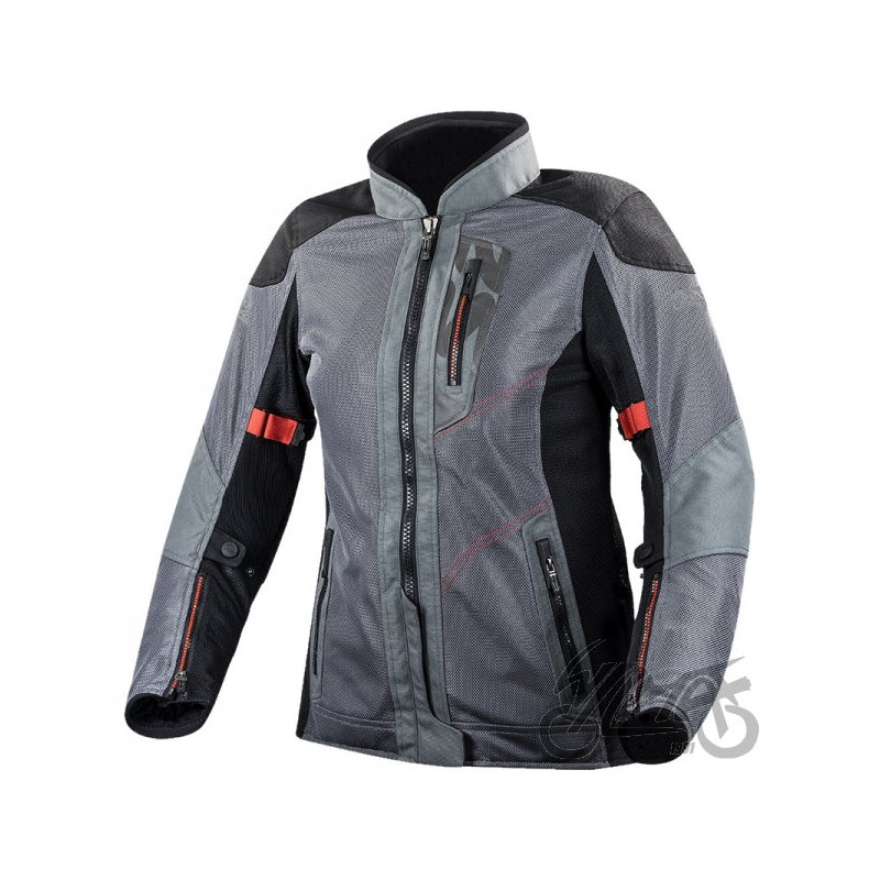 KURTKA LS2 ALBA LADY DARK GREY BLACK  S