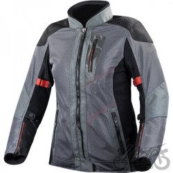 KURTKA LS2 ALBA LADY DARK GREY BLACK  M