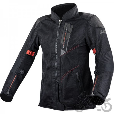 KURTKA LS2 ALBA LADY  BLACK  XS