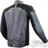 KURTKA LS2 ALBA MAN DARK GREY BLACK  S