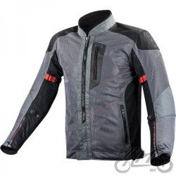 KURTKA LS2 ALBA MAN DARK GREY BLACK  M