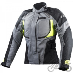 KURTKA LS2 PHASE LADY GREY BLACK YELLOW  M