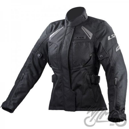 KURTKA LS2 PHASE LADY BLACK  XL