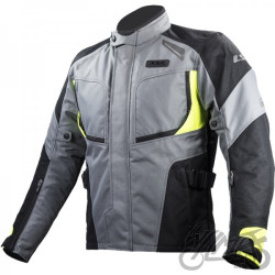 KURTKA LS2 PHASE MAN GREY BLACK YELLOW  XL