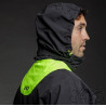 KURTKA PRZECIWDESZCZOWA LS2 X-RAIN BLACK H-V Y. L