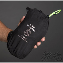 KURTKA PRZECIWDESZCZOWA LS2 X-RAIN BLACK H-V Y. L