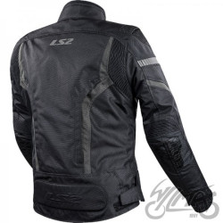 KURTKA LS2 GATE LADY BLACK DARK GREY  S