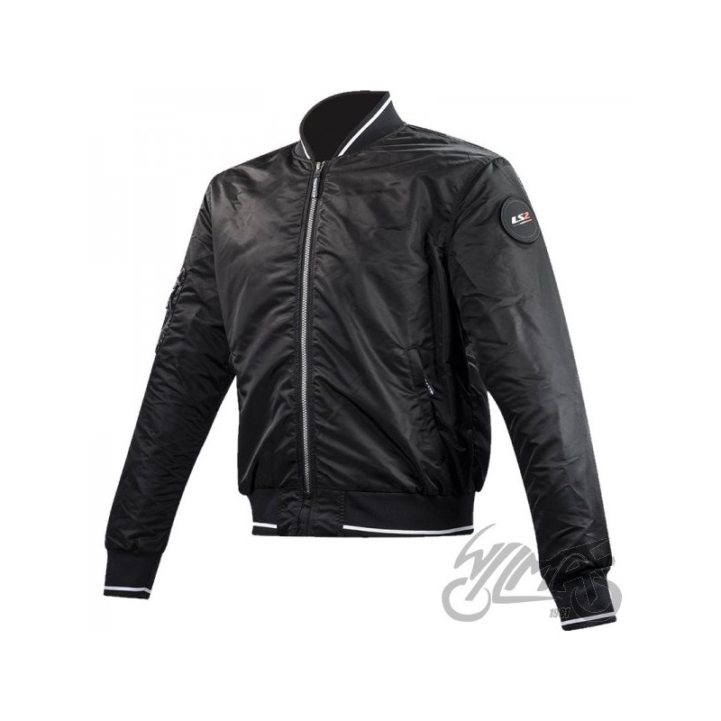 KURTKA LS2 BRIGHTON MAN BLACK  XXL