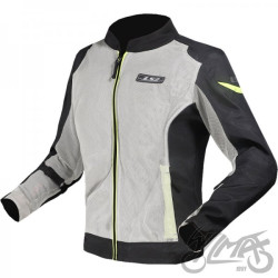 KURTKA LS2 AIRY EVO LADY BLACK GREY YELLOW XXL