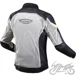 KURTKA LS2 AIRY EVO LADY BLACK GREY YELLOW XXL
