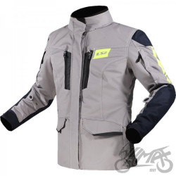 KURTKA LS2 METROPOLIS EVO LADY TITANIUM YELLOW XXL