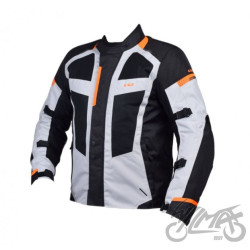 KURTKA LS2 SCOUT MAN BLACK GREY ORANGE XXL