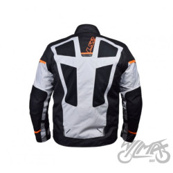 KURTKA LS2 SCOUT MAN BLACK GREY ORANGE XXL
