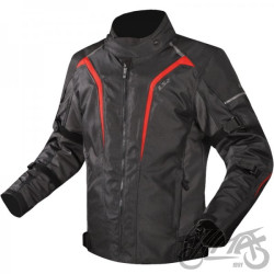 KURTKA LS2 SEPANG MAN BLACK GREY RED XXL