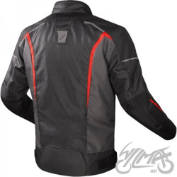 KURTKA LS2 SEPANG MAN BLACK GREY RED XXL