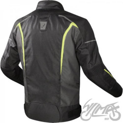 KURTKA LS2 SEPANG MAN BLACK GREY H-V YELLOW XL