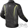 KURTKA LS2 SEPANG MAN BLACK GREY H-V YELLOW XL