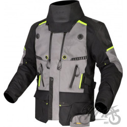 KURTKA LS2 APOLLO MAN BLACK DARK GREY H-V YEL. S