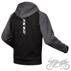 KURTKA LS2 THROTTLE MAN JACKET BLACK DARK GREY XL