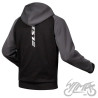 KURTKA LS2 THROTTLE MAN JACKET BLACK DARK GREY XL