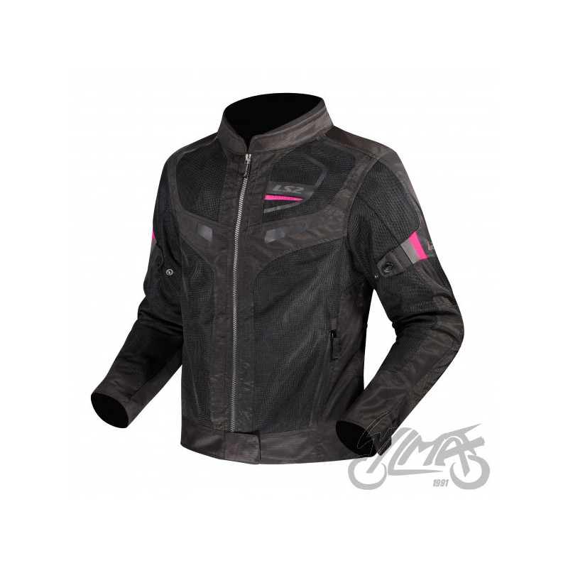 KURTKA LS2 GARDA AIR LADY BLACK PINK XL
